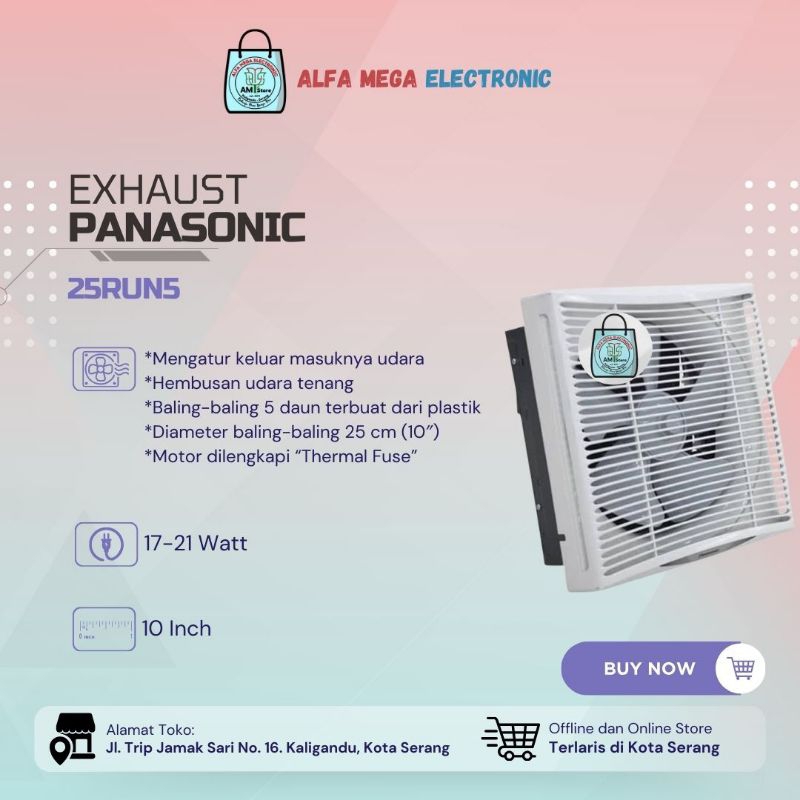 Exhaust Fan Panasonic 25 RUN5