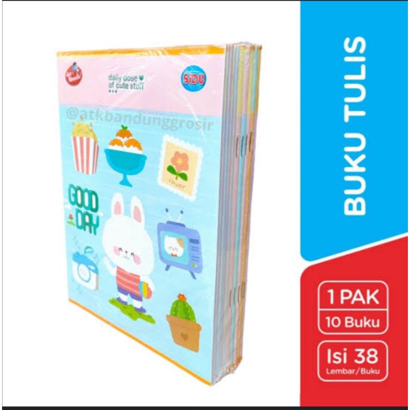 

buku sidu panjang 38 lembar,20 pack