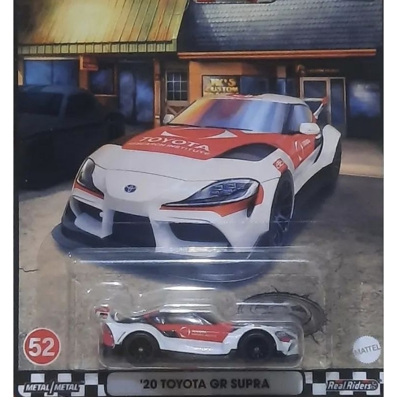 Hotwheels Premium - Boulevard - Toyota Supra White