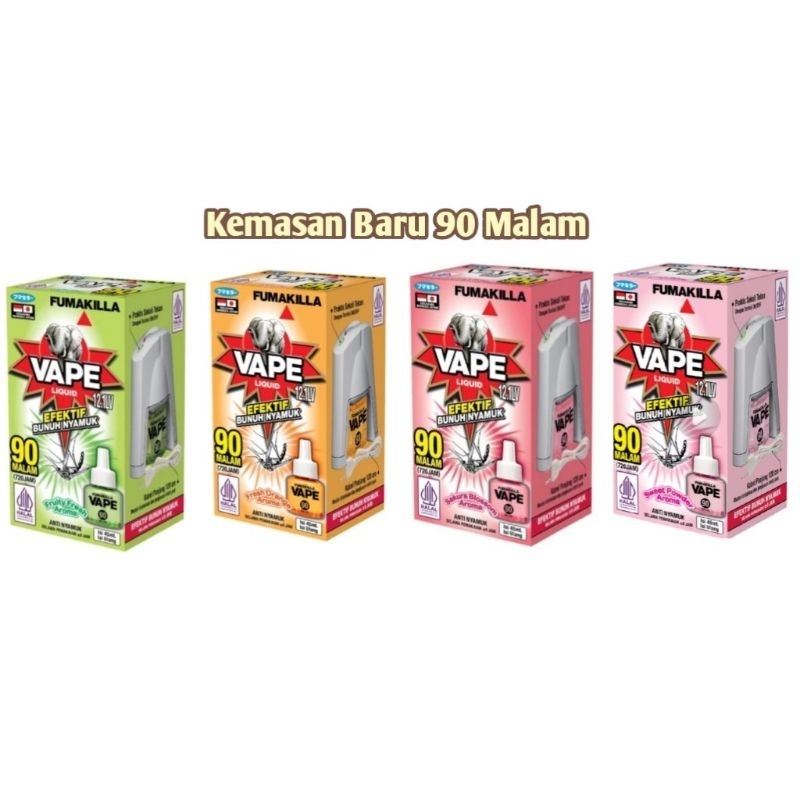 Refill Obat Nyamuk Elektrik 90 malam Fumakilla Vape
