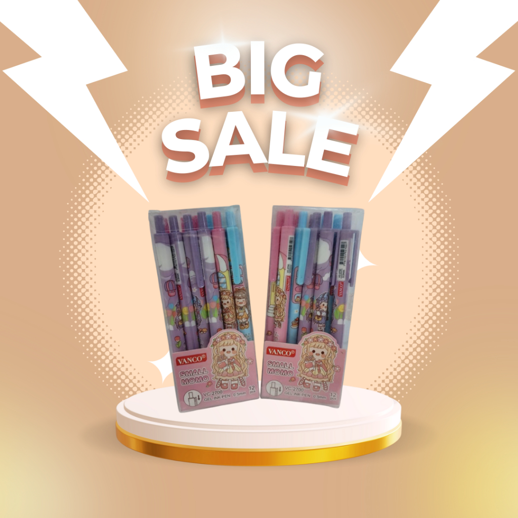 

Bolpoin Vanco Gel Ink Pen Small Momo VC-2700