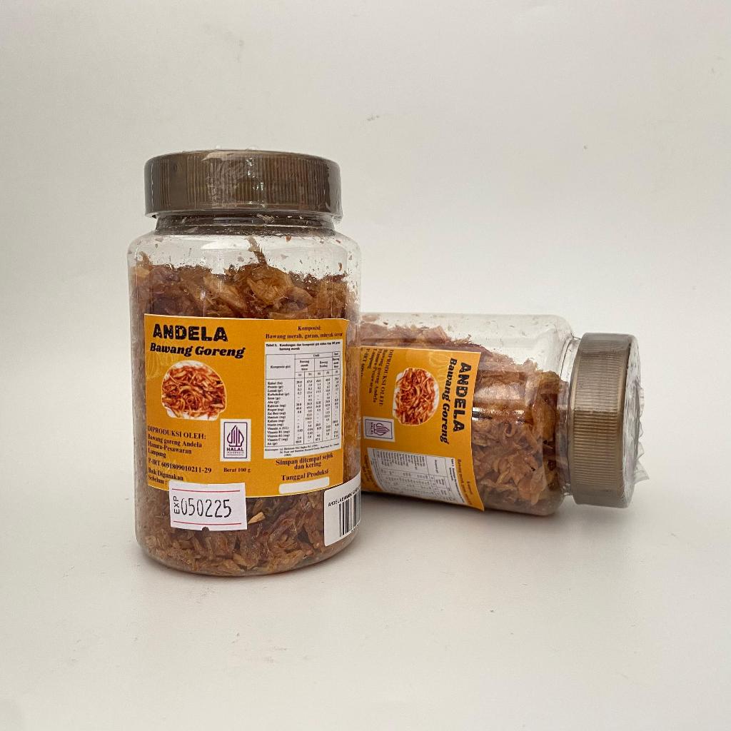 

Bawang Goreng Andela 100 gram