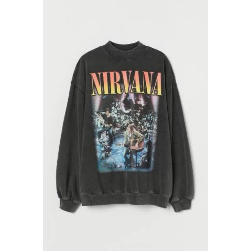 sweater nirvana h&m