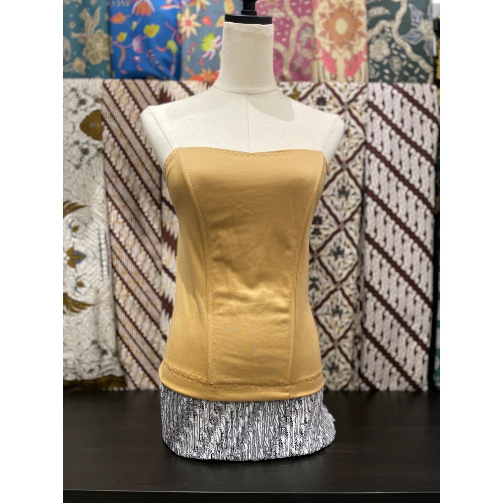 RB Bustier Kamisol Kemben Longtorso Korset Dalaman Kebaya Modern