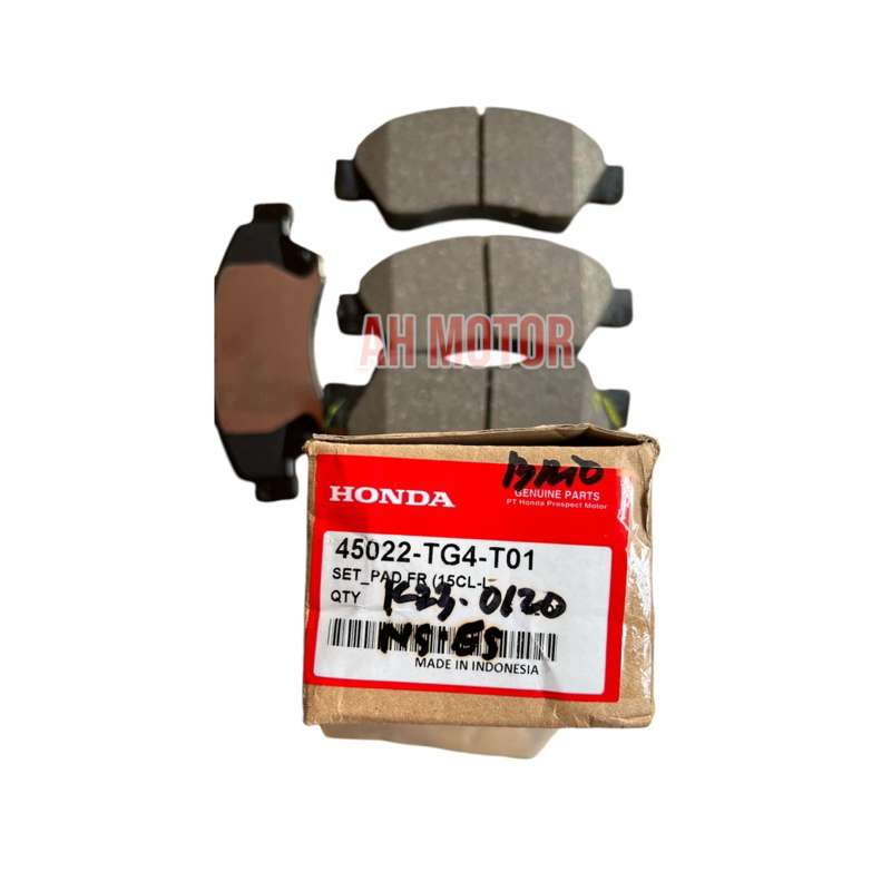 Kampas rem Depan Original Honda Brio Jazz GD3 City GD8 Genio 45022 TG4-T01