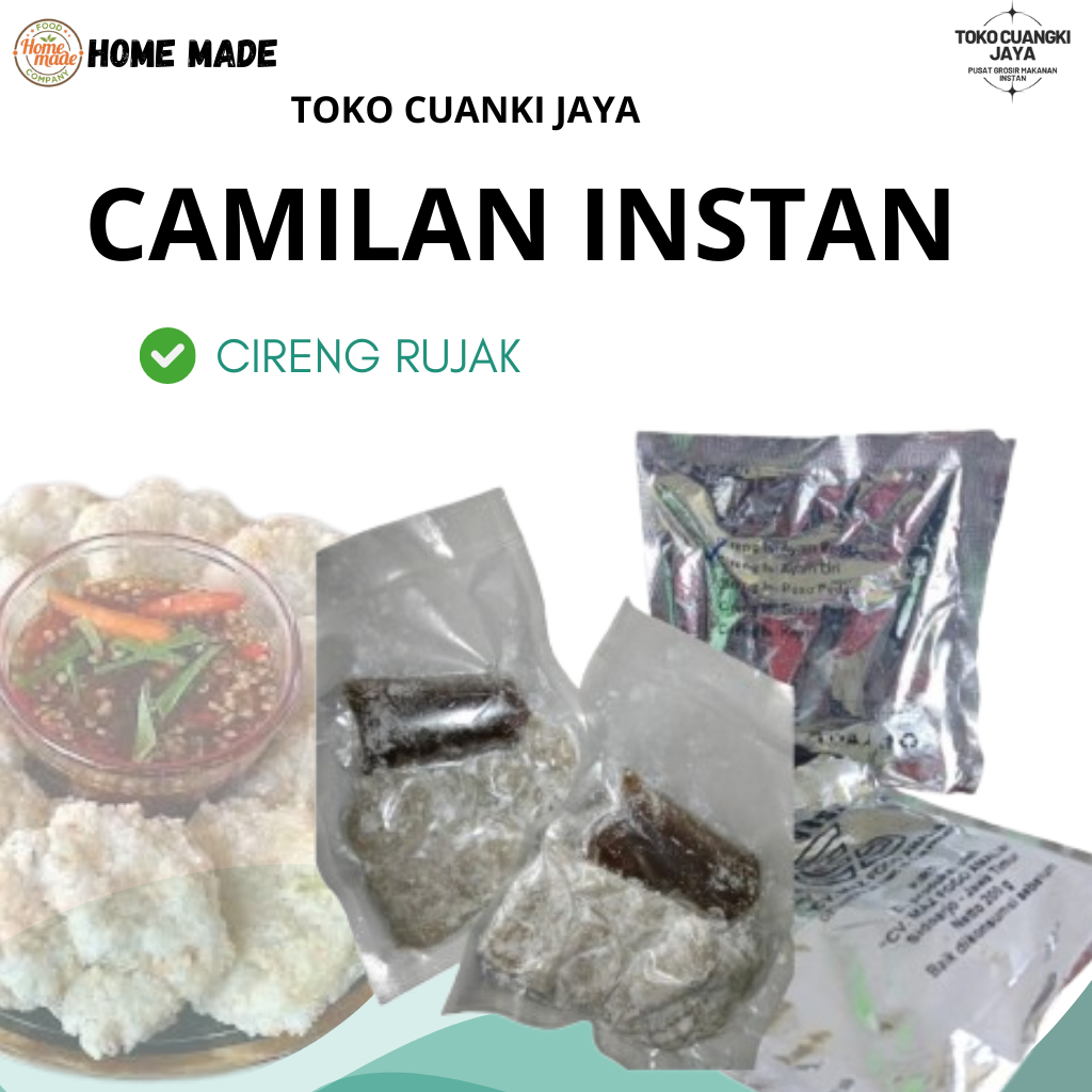 

cireng rujak crispy isi 10 biji cireng free saus rujak