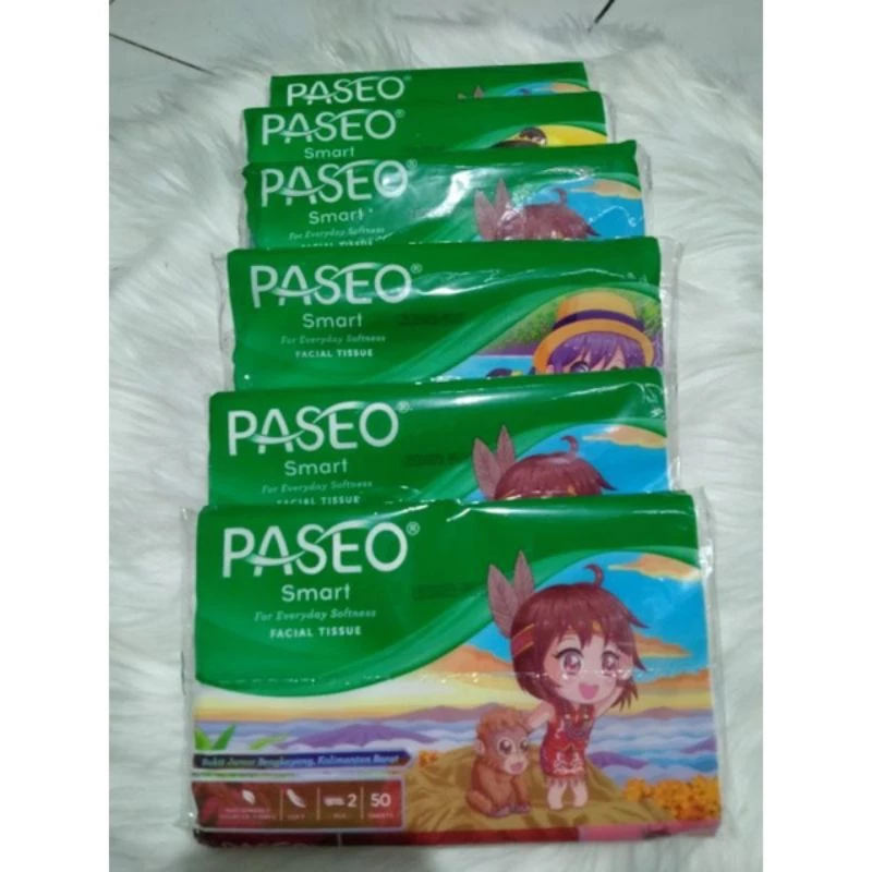 TISSUE PASEO Mini Travel Pack 50 sheet