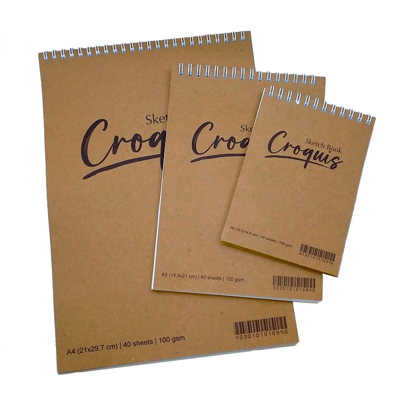 

Sketchbook Croquis Hard Cover - Buku Drawing Sketsa