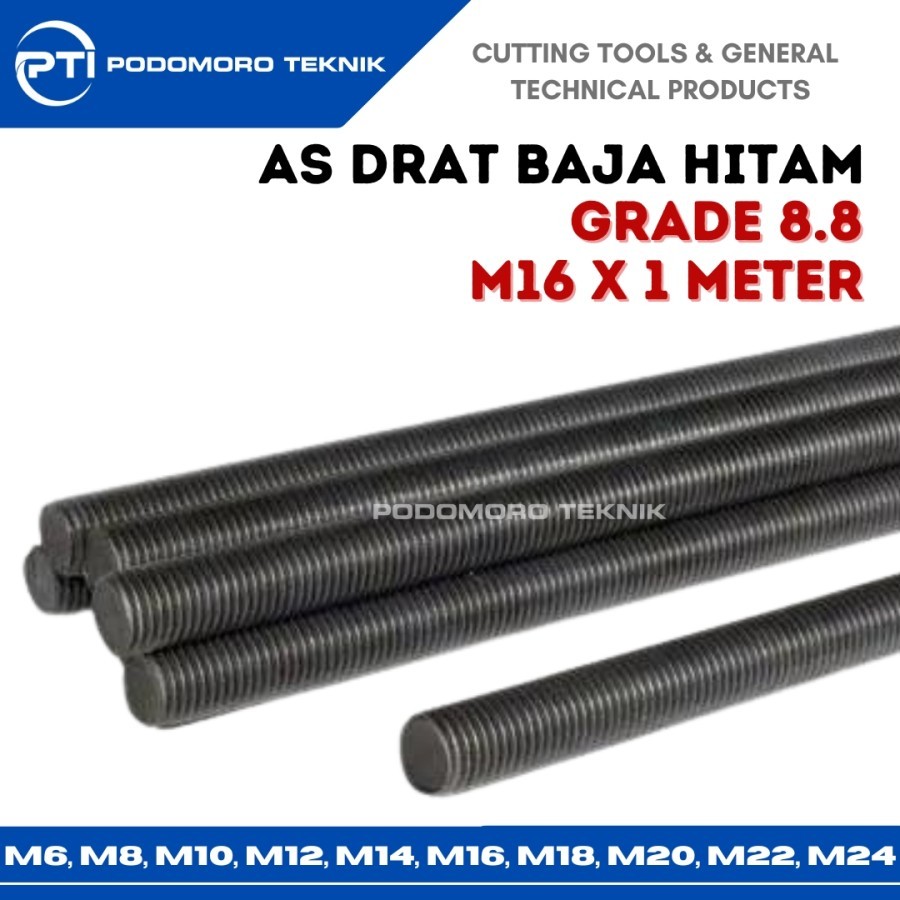 AS DRAT M16 /Long Drat/Theread Rod M16X1Meter
