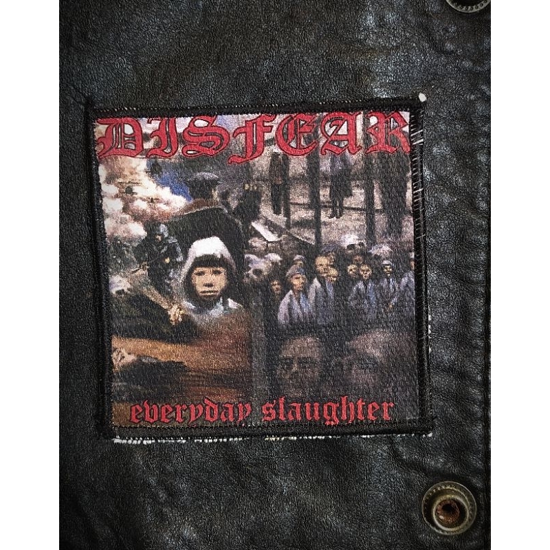 Woven patch black metal patch band black metal emblem assecoriesWoven patch black metal patch band b