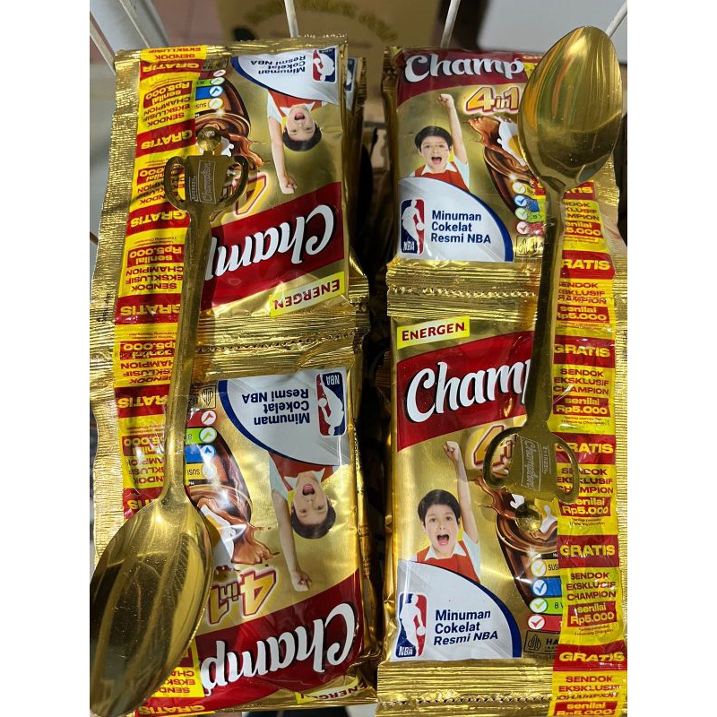 

Champions susu coklat (isi 10 sachet)