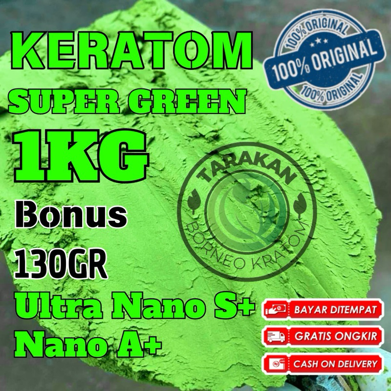 

SERBUK PURLI .. BUBUK DAUN PURLIK NANO KRATON S+ 1KG BORNEO KALIMANTAN BONUS 130GRAM