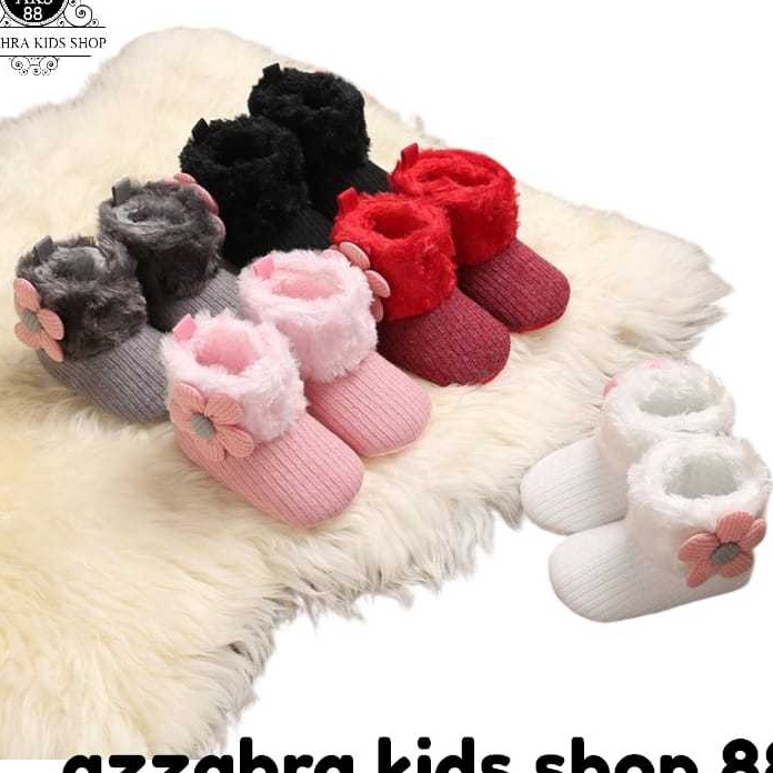 KI3 Sepatu Bayi Perempuan Boits Hair Cute SUNNY umur  12 Baby Shoes Anak Wanita Lucu