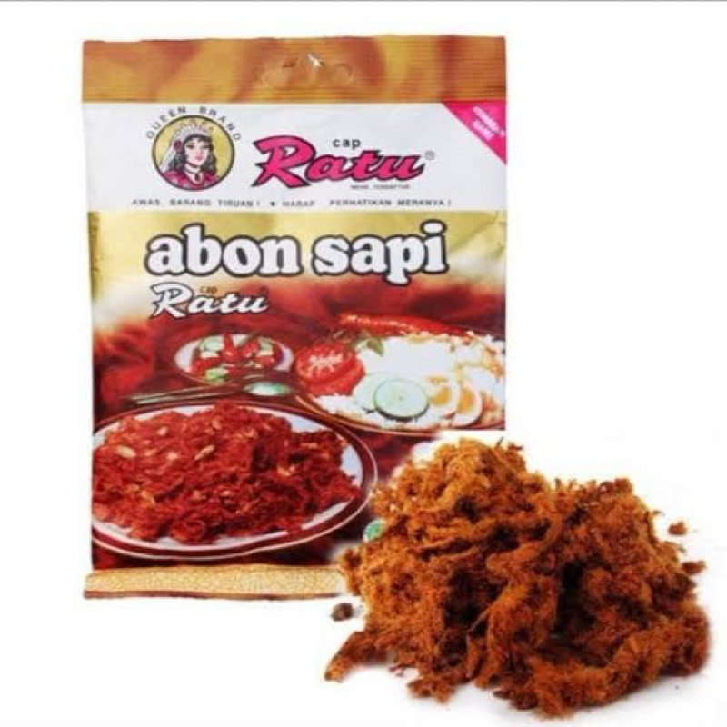 

Abon Sapi Cap Ratu Asli 90 Gram