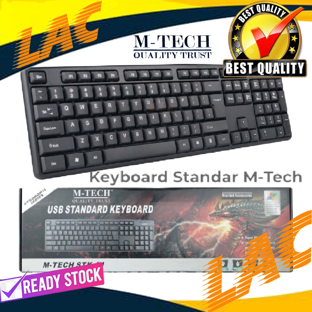Keyboard USB standar / Keyboard murah / Keyboard Pc Computer