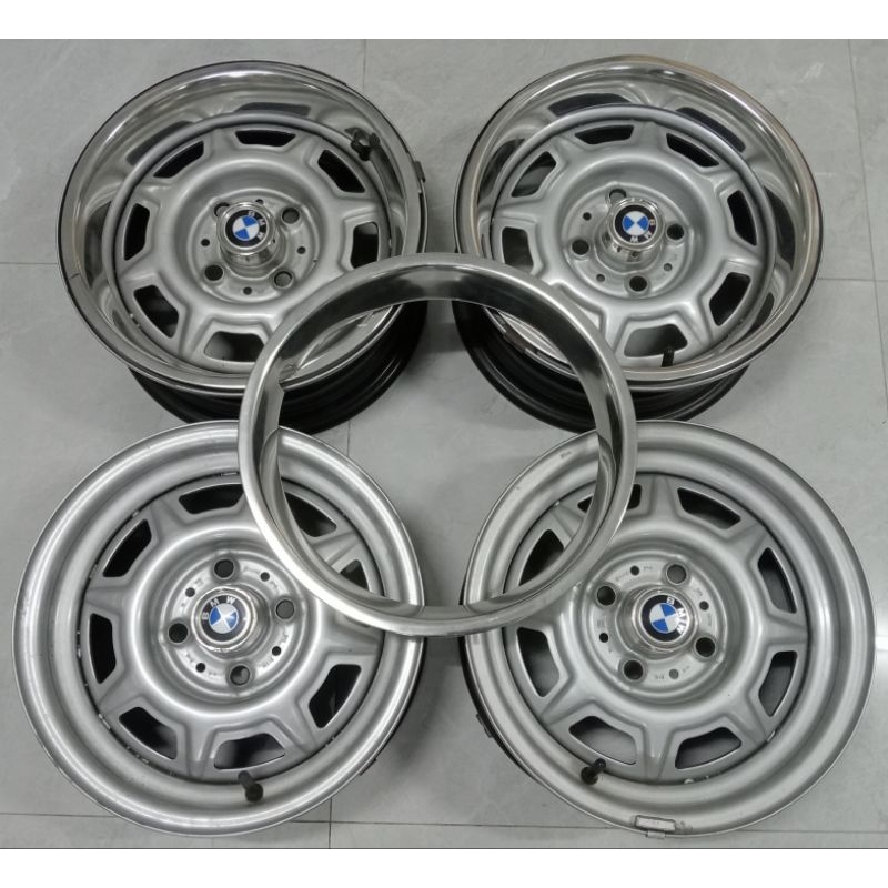 Velg BMW Sangat Langka Original E21 Ring 13 Baru Full Package bmw 315, bmw 316, bmw 318, bmw 318i, b
