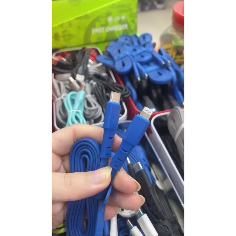 KABEL DATA WELCOMM IPHONE TYPE C FAST CARGING