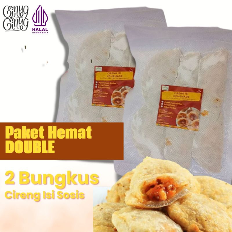 

Paket Hemat Double Cireng Isi Bakso Isi 2 Bungkus (Makanan/Frozen Food/Instan)