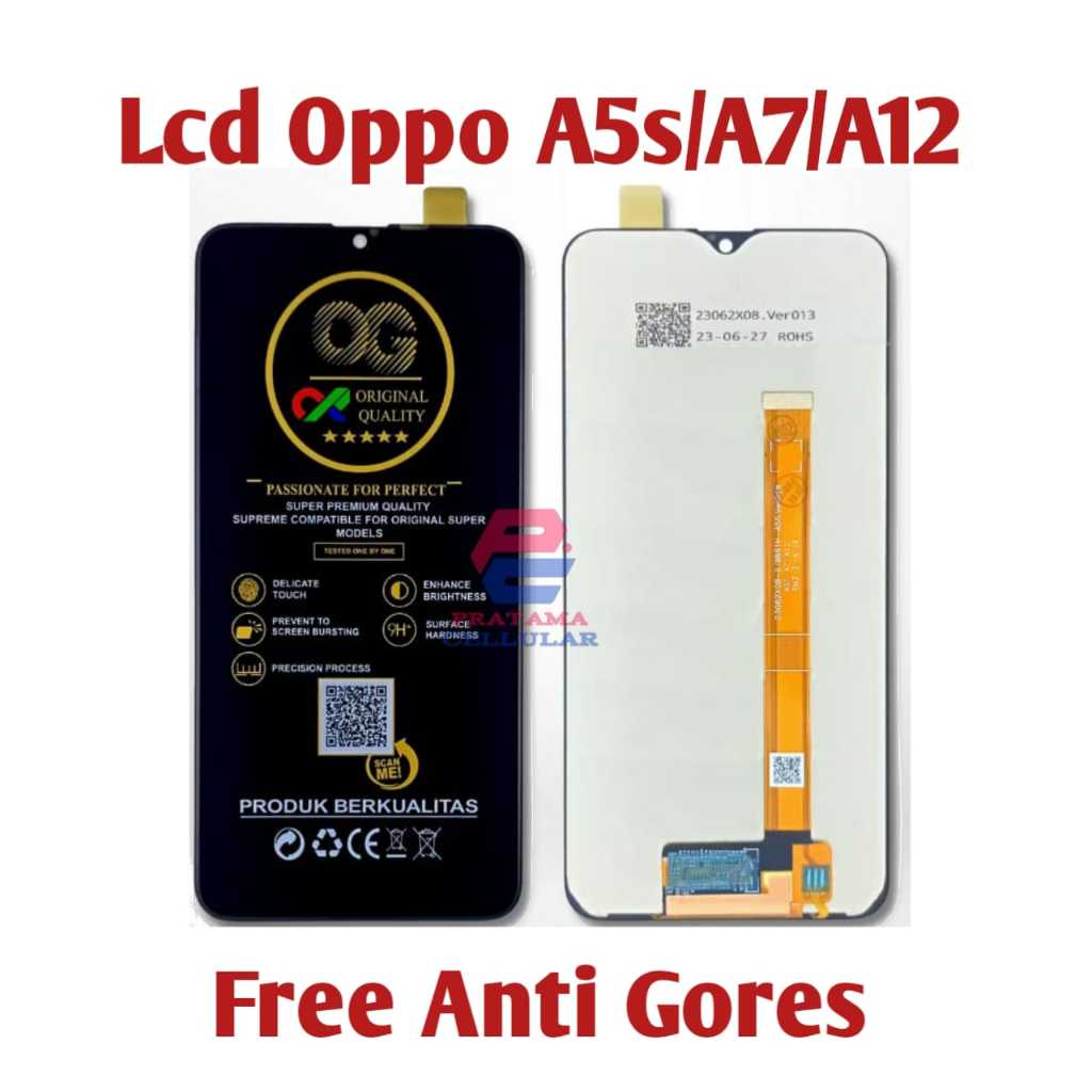 LCD OPPO A5S / A7 / A12 / ORI OG SUPER