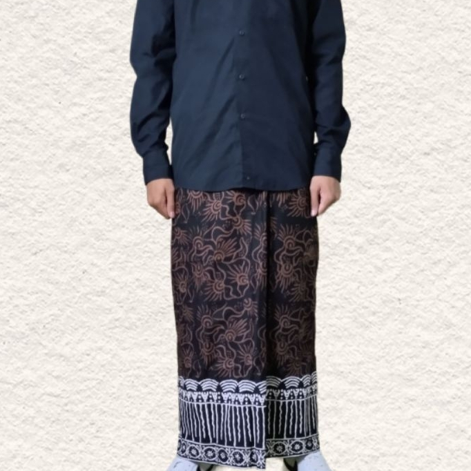 SARUNG BATIK CAP | FULL KATUN | REMAJA/DEWASA | MOTIF BATIK + BOX