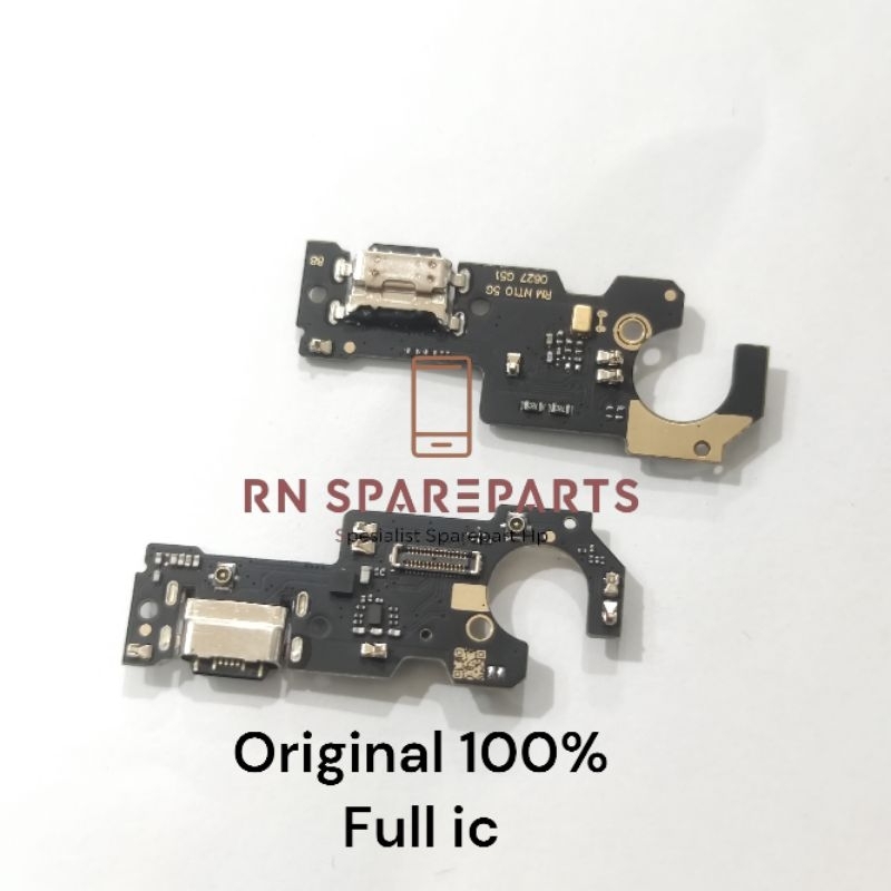 Original Ada IC Pcb Konektor Charger / Papan Con Cas Xiaomi Poco M3 Pro - Redmi Note 10 5G Original 