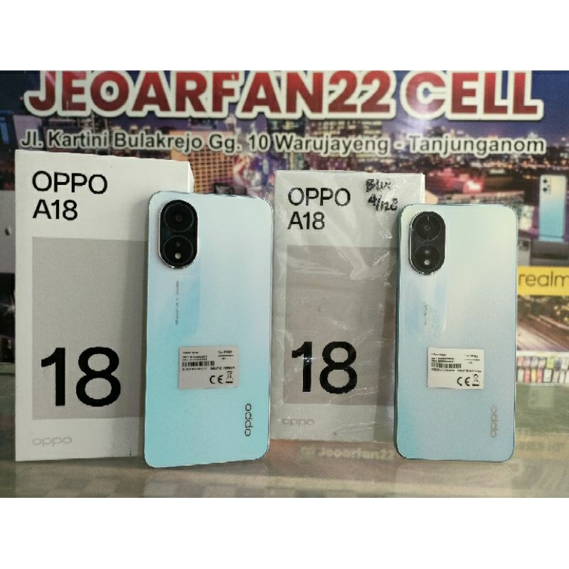 oppo a18 4/128 second resmi