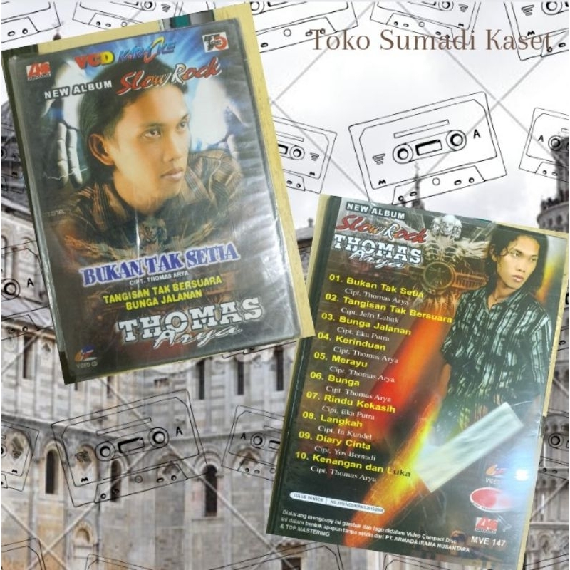 VCD Thomas Arya bukan tak cinta produksi Armada record