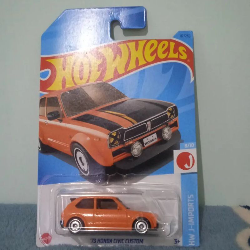 hot wheels honda civic custom '73