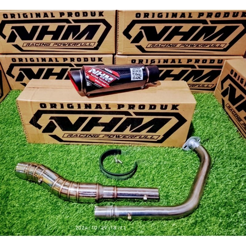 Knalpot Racing Original NHM Custom Proliner Short Pnp Satria Fu Vixion-R MX King Tiger Vixion Xabre 
