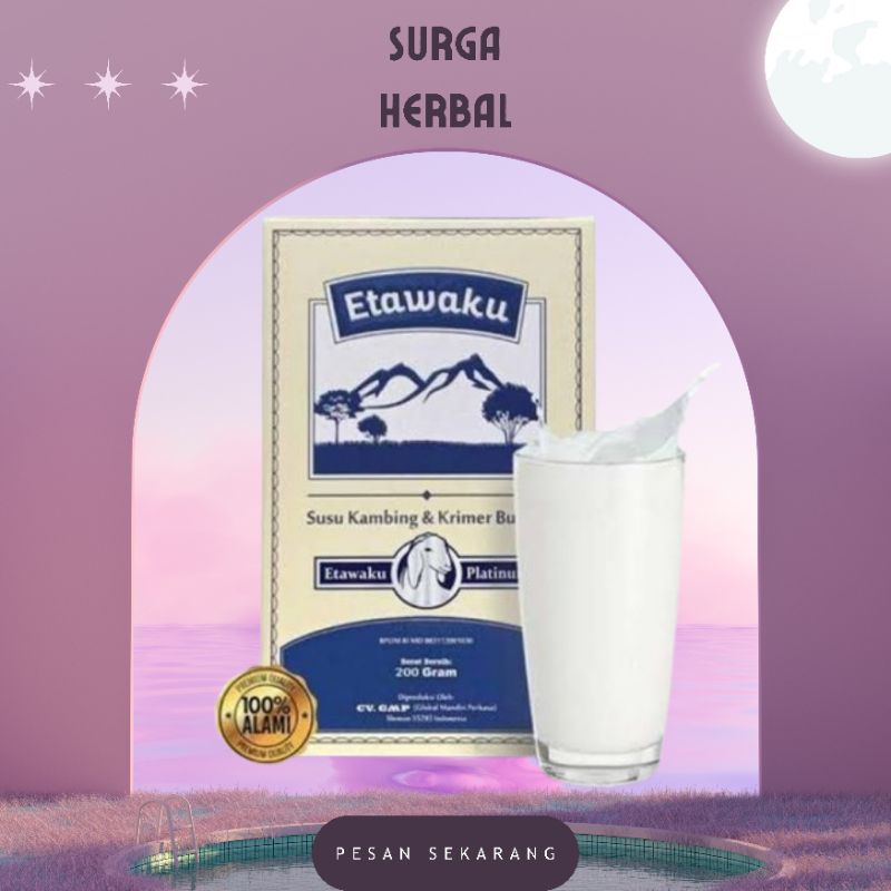 

Etawaku Platinum Susu Asli Kambing Etawa Untuk Atasi Pernafasan Terbaik