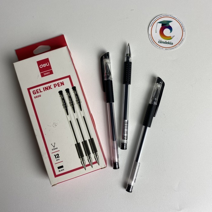 

Pulpen Gel 0.5 DELI 6600 - 1 pcs