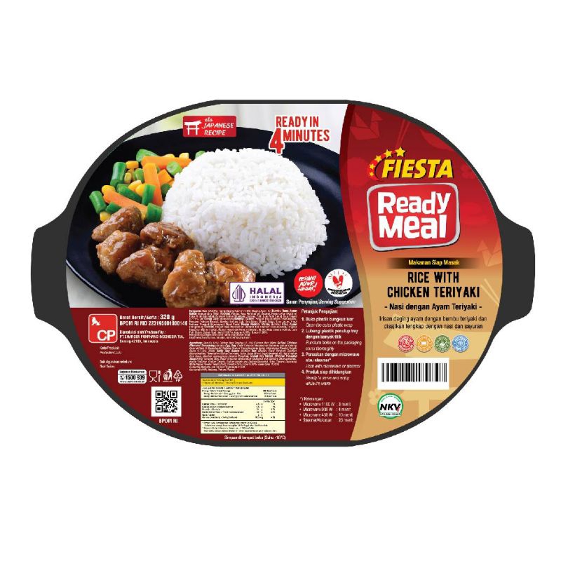 fiesta ready meal chicken teriyaki