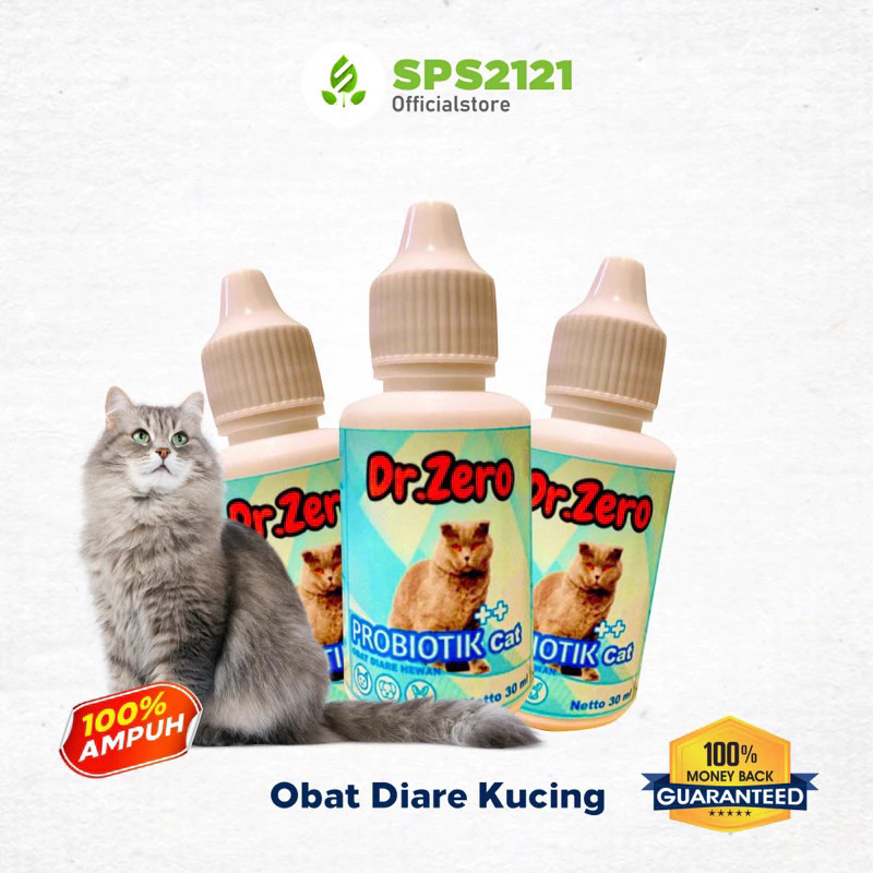 Obat Diare Mencret dan Flu Kucing Kitten Paling Ampuh Anti Diare dan Mencret Untuk Kucing 30ML