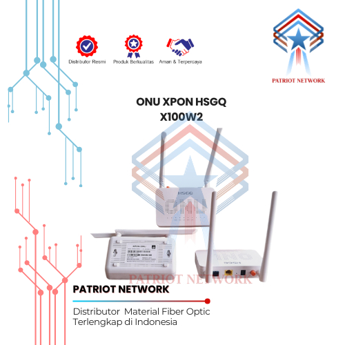 ONU XPON HSGQ X100W2 1GE