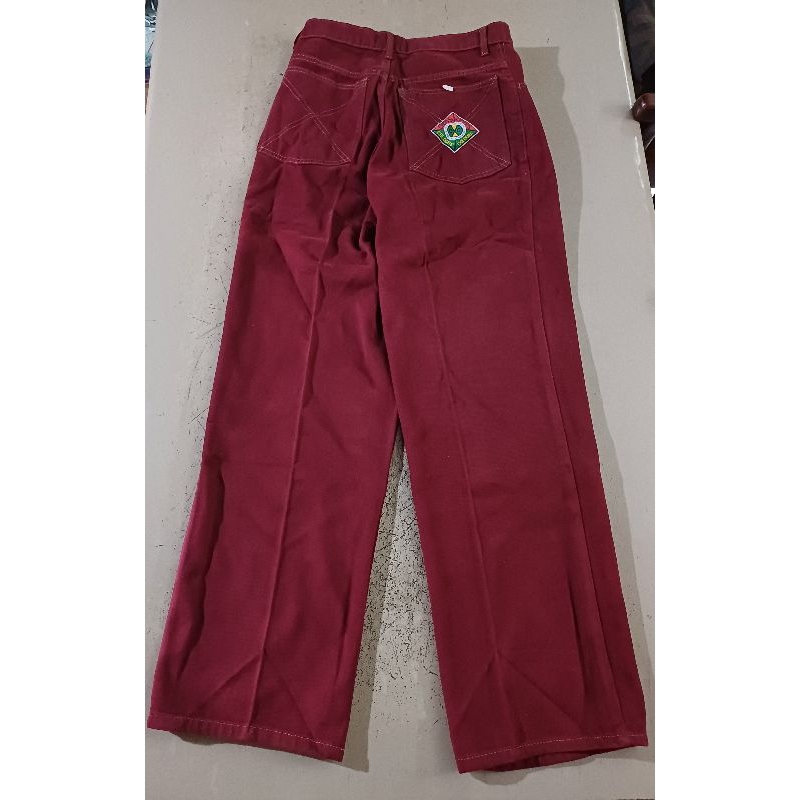 Cross Colours Hip Hop Y2K Maroon
