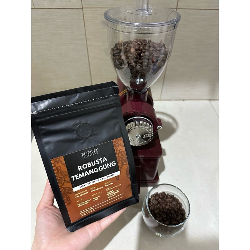 

FUERTE Kopi Fine Robusta Temanggung 200 gram