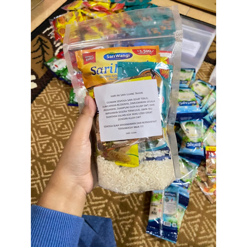 

PAKET SEMBAKO 18.000 || PAKET BERBAGI || PAKET SEDEKAH JUMAT