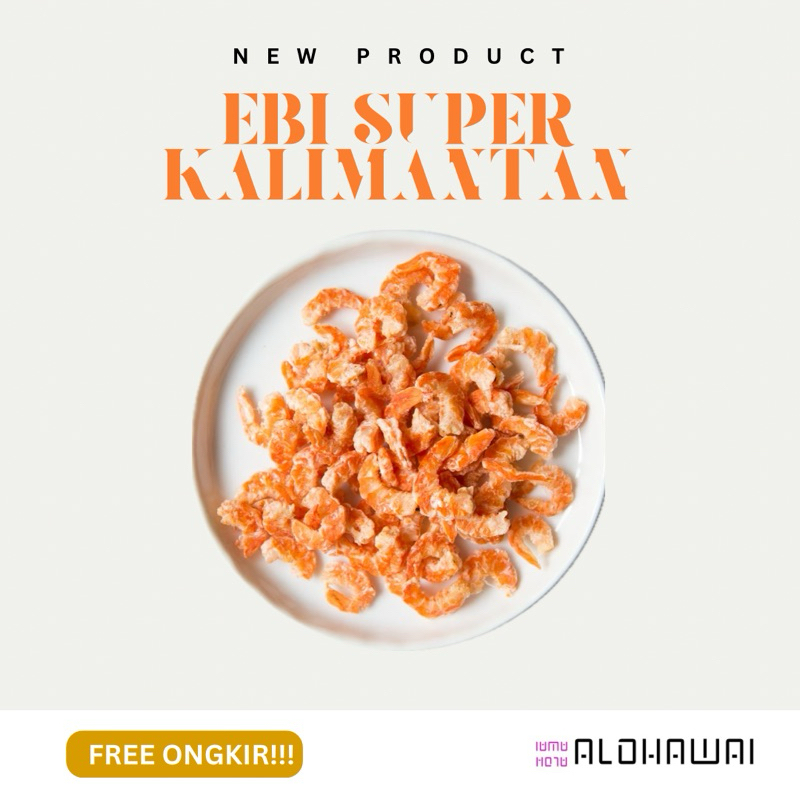 

[READY]Ebi Daging Tarakan / Ebi Merah Asli Tanpa Pewarna