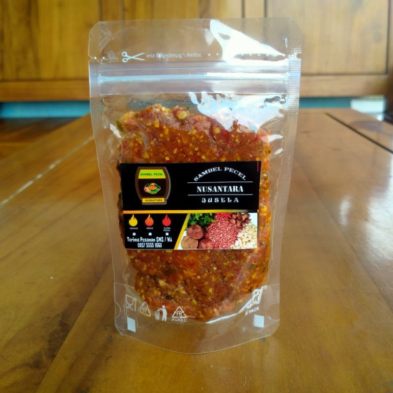

SAMBEL PECEL KEMASAN 100 GRAM | SAMBEL PECEL JUSELA NUSANTARA | SAMBEL PECEL KEMASAN MINI | SAMBEL PECEL PASURUAN|
