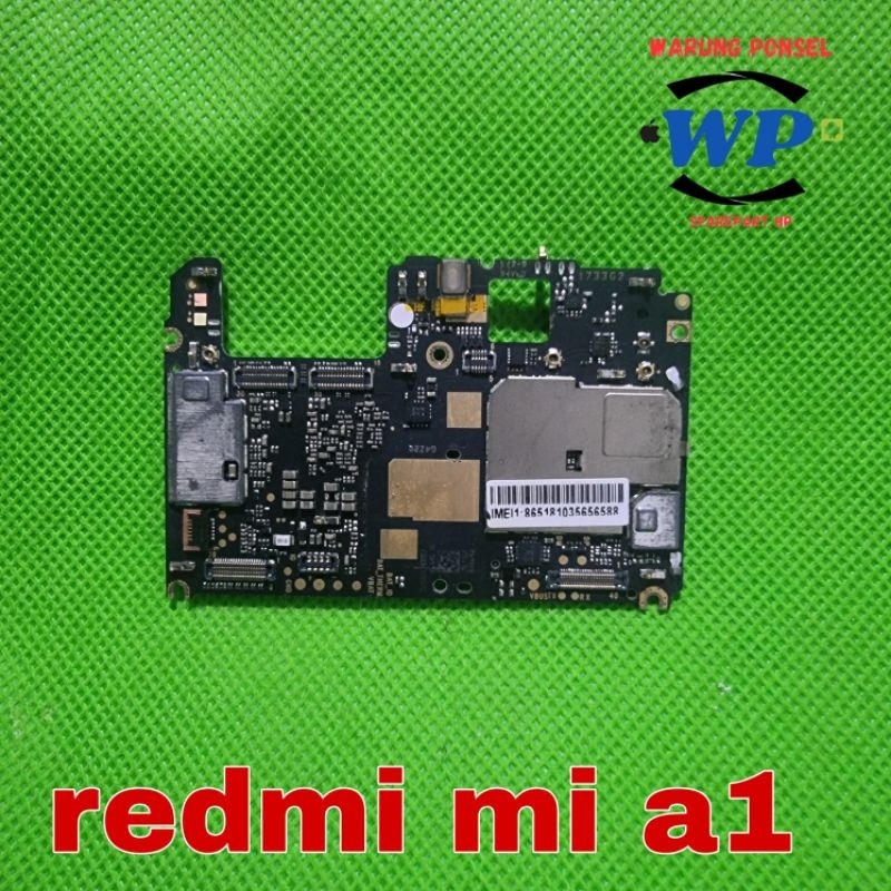 MESIN XIAOMI REDMI MIA1 MI A1 HIDUP NORMAL