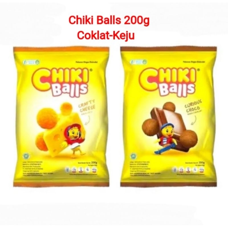 

Chiki Balls 200g Rasa Coklat/ Keju