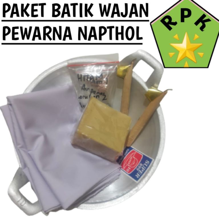 

Terbaru Paket Alat Batik wajan kain canting pewarna batik