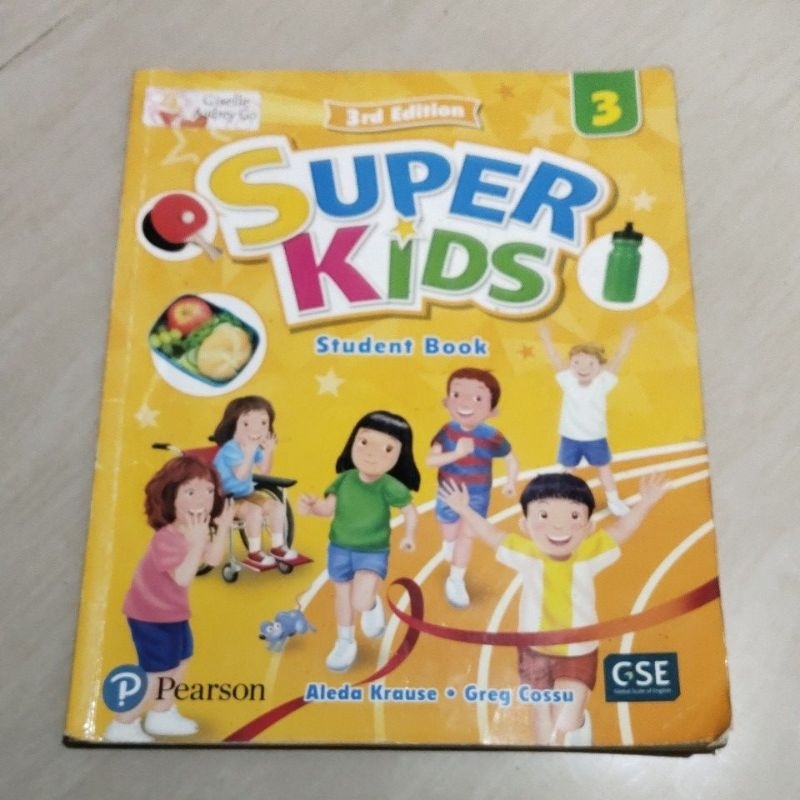 BUKU ORI SUPER KIDS STUDENTS BOOK 3 PENERBIT PEARSON