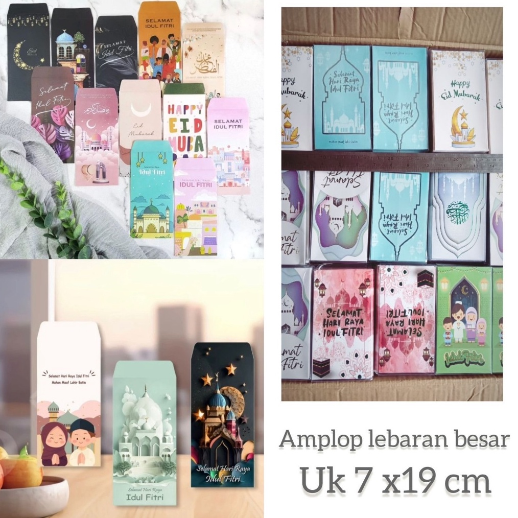 

Promo Akhir Pekan 25 Amplop Lebaran Jumbo 25Pcs Ukuran Besar amplop Idul Fitri gambar aesthethic box isi 25 Pcs A119