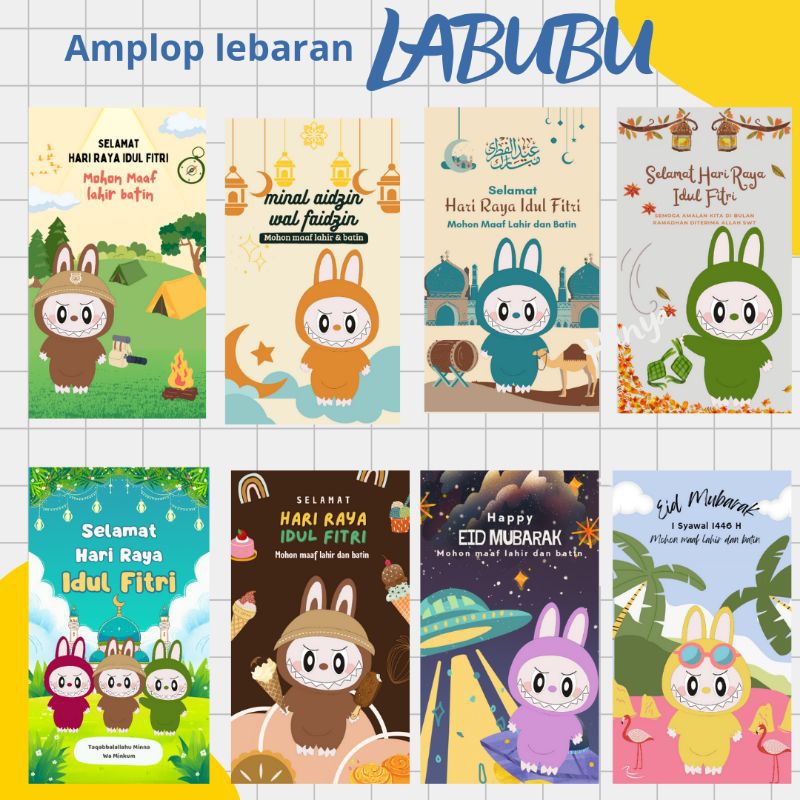 

Amplop Labubu 8pcs Amplop Lebaran