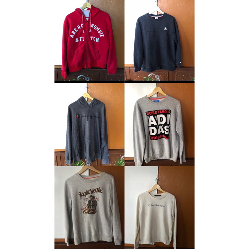 borongan hoodie dan crewneck