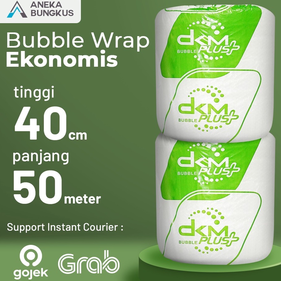 

KI3 Plastik Bubble WrapBabel Wrap DKM 4cm x 5m Bubble Wrap Ekonomis