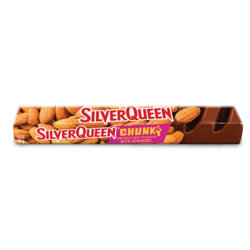 

SilverQueen Chunky Bar Chocolate Almond 85 gram