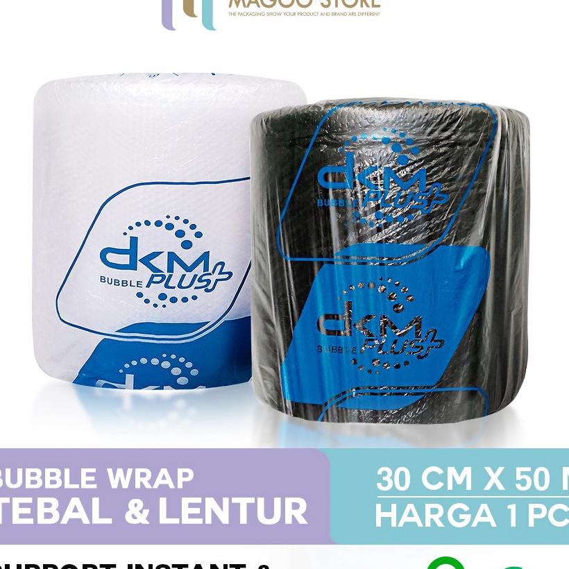 

KF7 BUBBLE WRAP 3CM X 5M PREMIUM TEBAL DELKOMAS DKM PLUS SATUAN