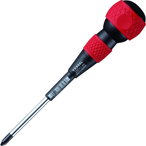 VESSEL Ball grip screwdriver 220-2-100